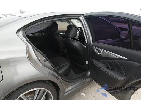 2015 Infiniti Q50 Sport z USA, uszkodzony, nr VIN JN1BV7AR4FM402379